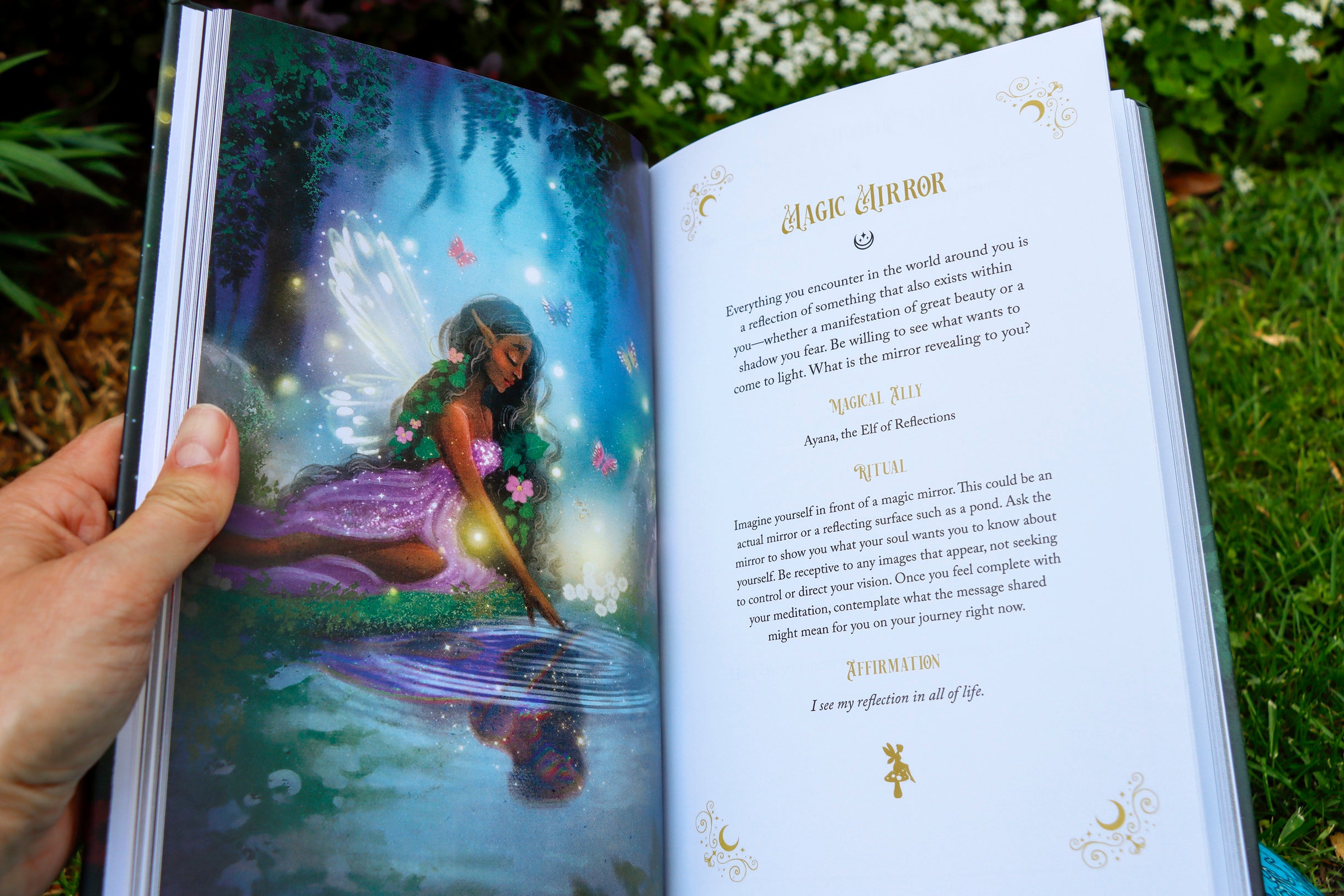 Oracle of the Magical Fairy Forest Companion Journal, Chapter #12, Magic Mirror