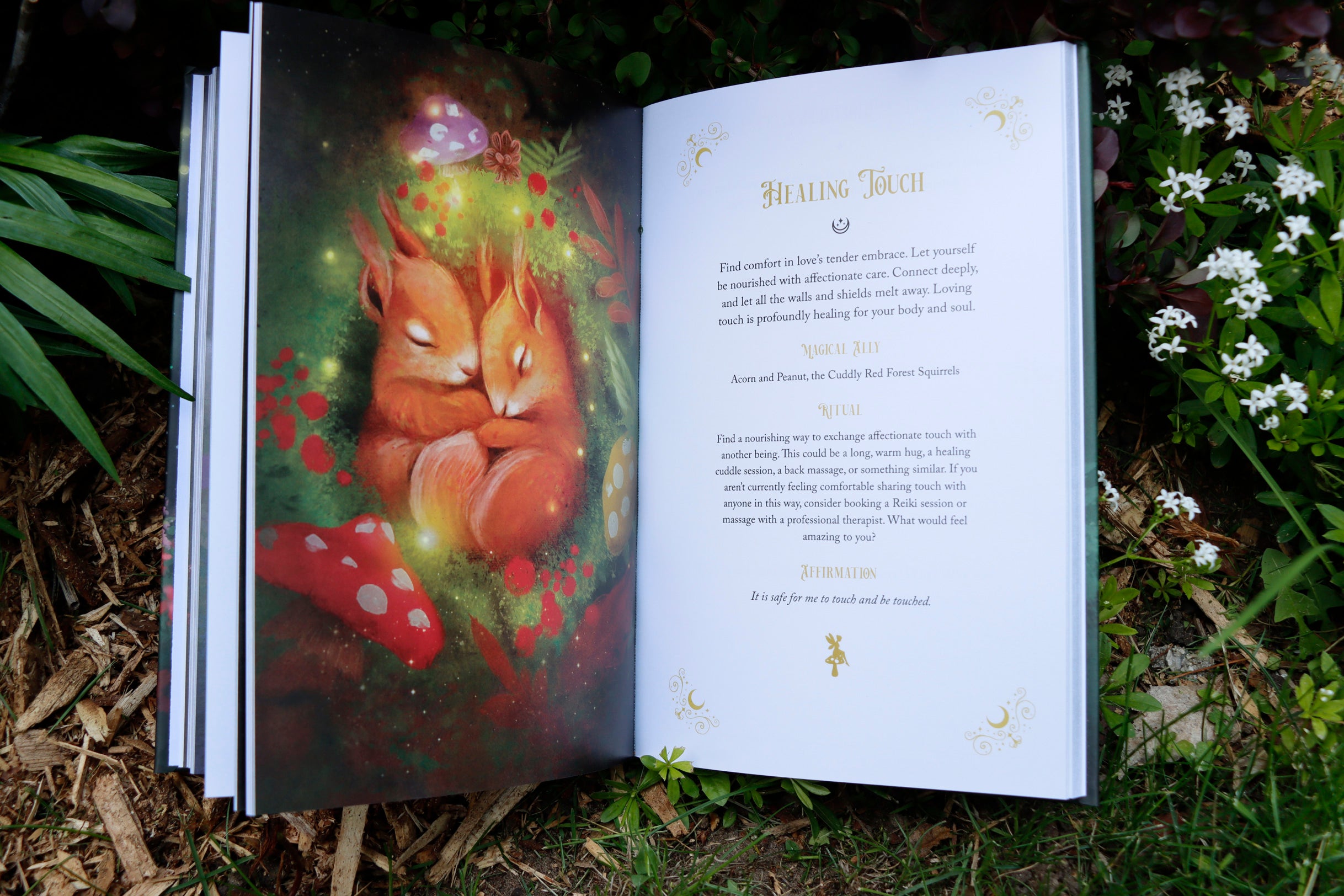 Oracle of the Magical Fairy Forest Companion Journal, Chapter #22, Healing Touch