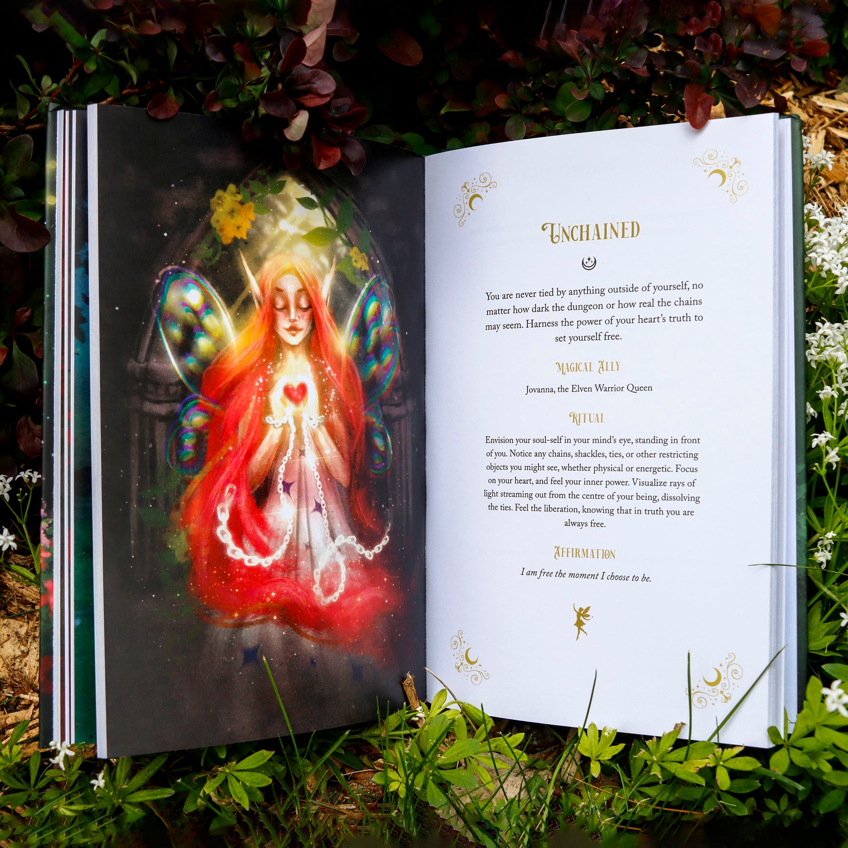 Oracle of the Magical Fairy Forest Companion Journal, Chapter #35, Unchained