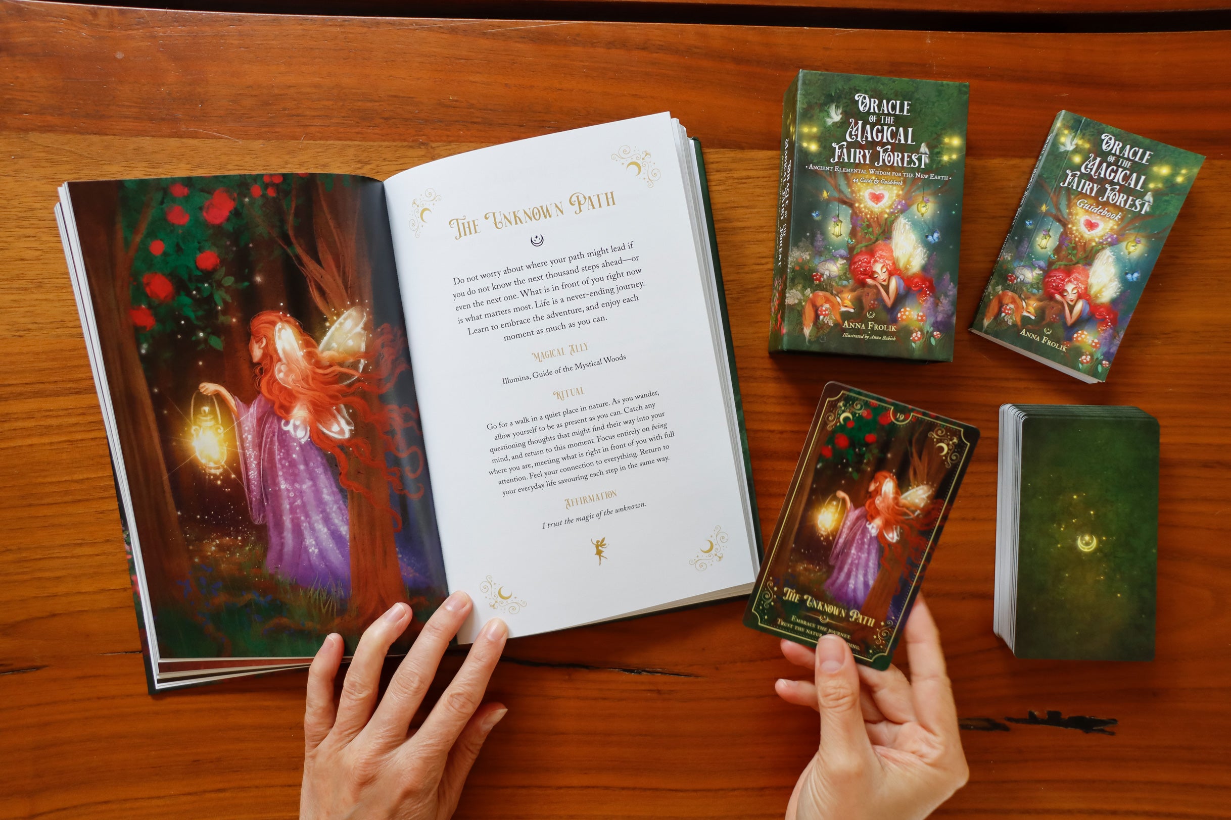 Oracle of the Magical Fairy Forest Deck & Journal Bundle, Sample Chapter + Card #19, the Unknown Path