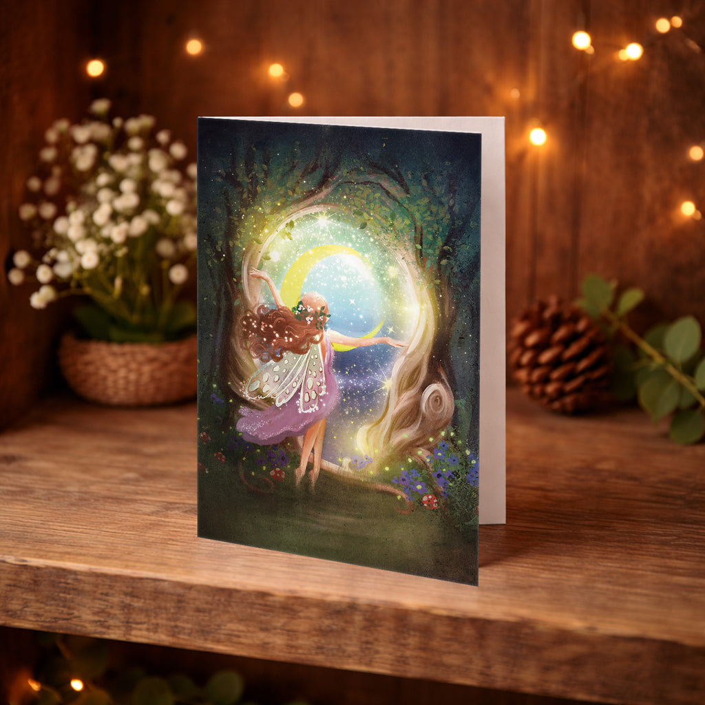Fairy Greeting Card, Magical Forest (1)