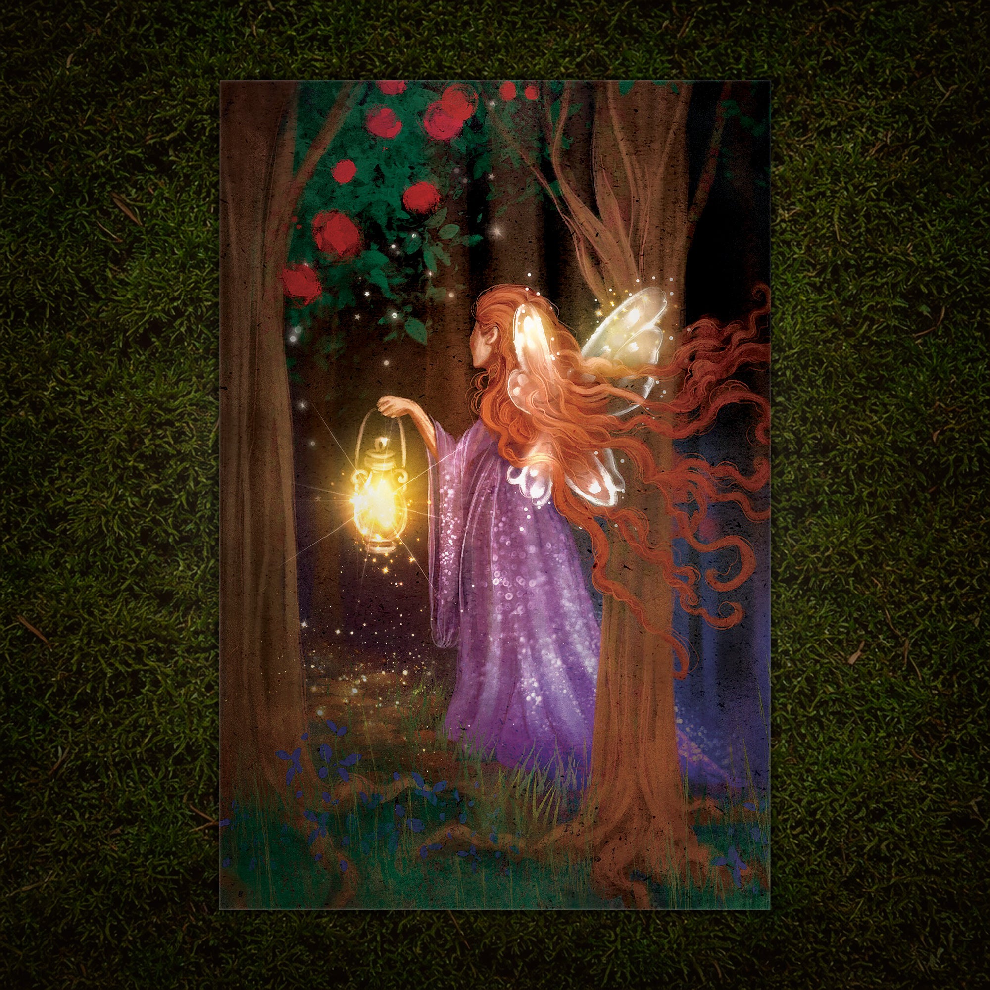 Fairy Greeting Card, Enchanted Forest Magic (19), 4 x 6 inches