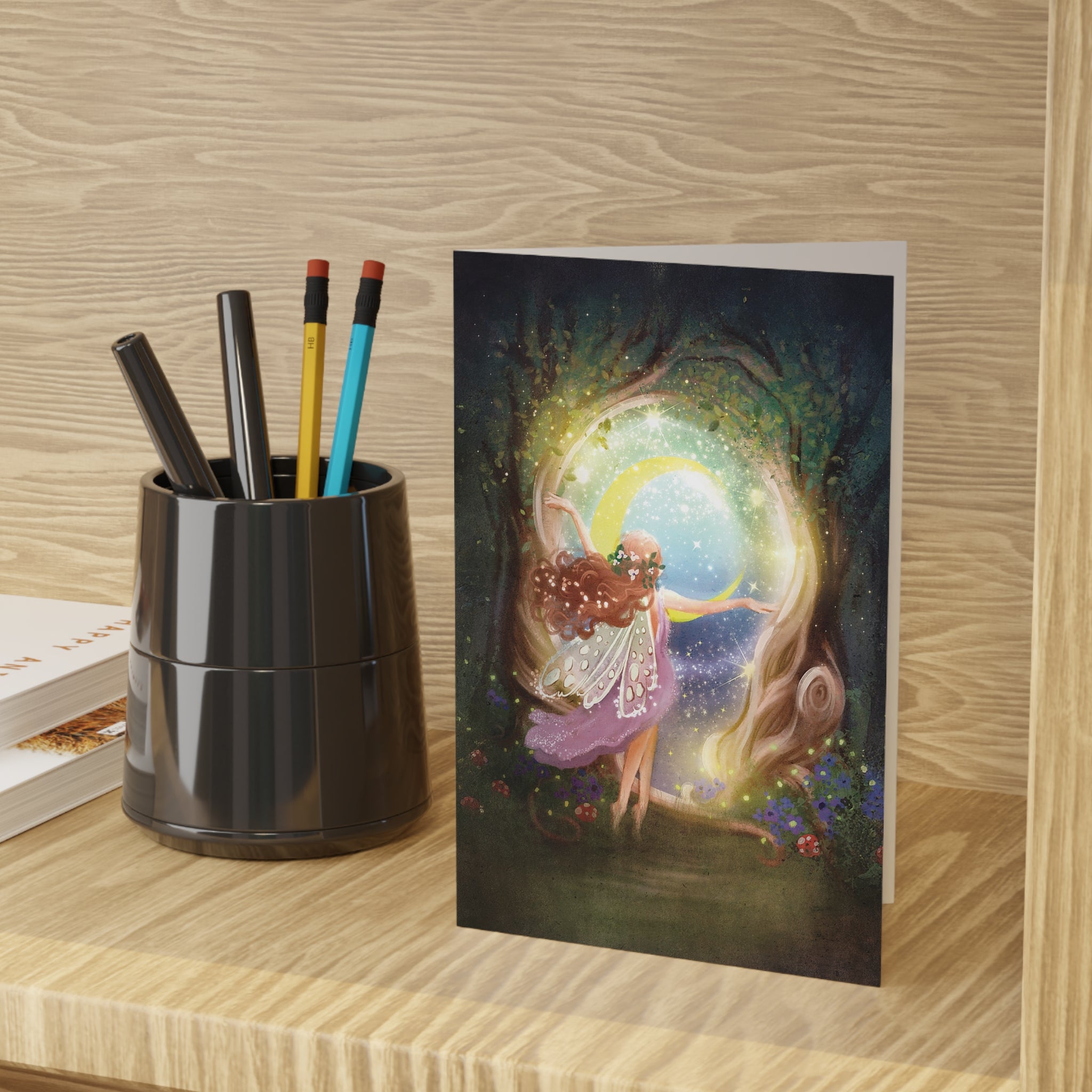 Magical Fairy Forest Greeting Cards, Set of 5 (1), the Portal