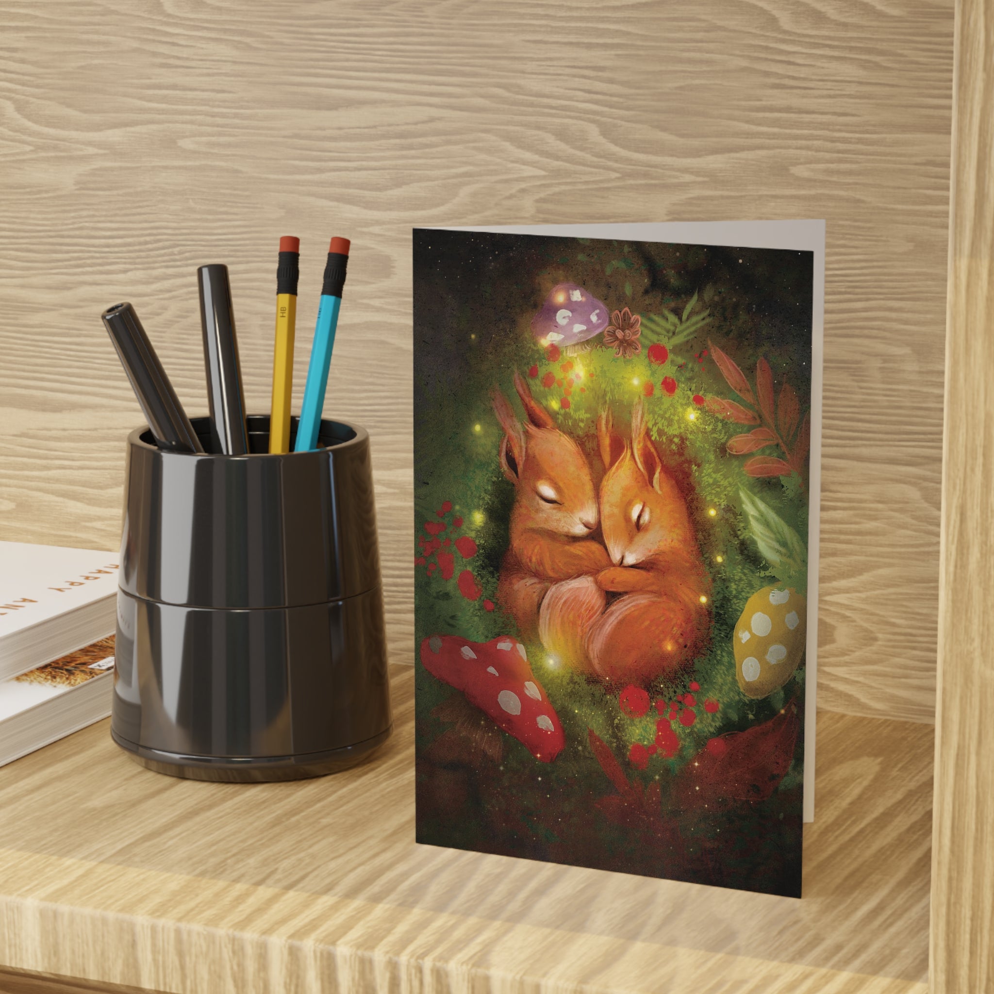 Magical Fairy Forest Greeting Card, Set 2, Card 2, Healing Touch