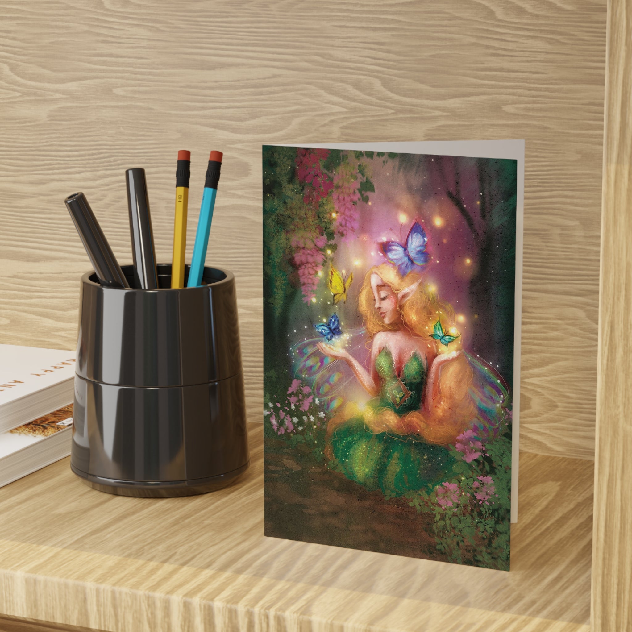 Magical Fairy Forest Greeting Card, Set 2, Card 4, Loosen the Grip