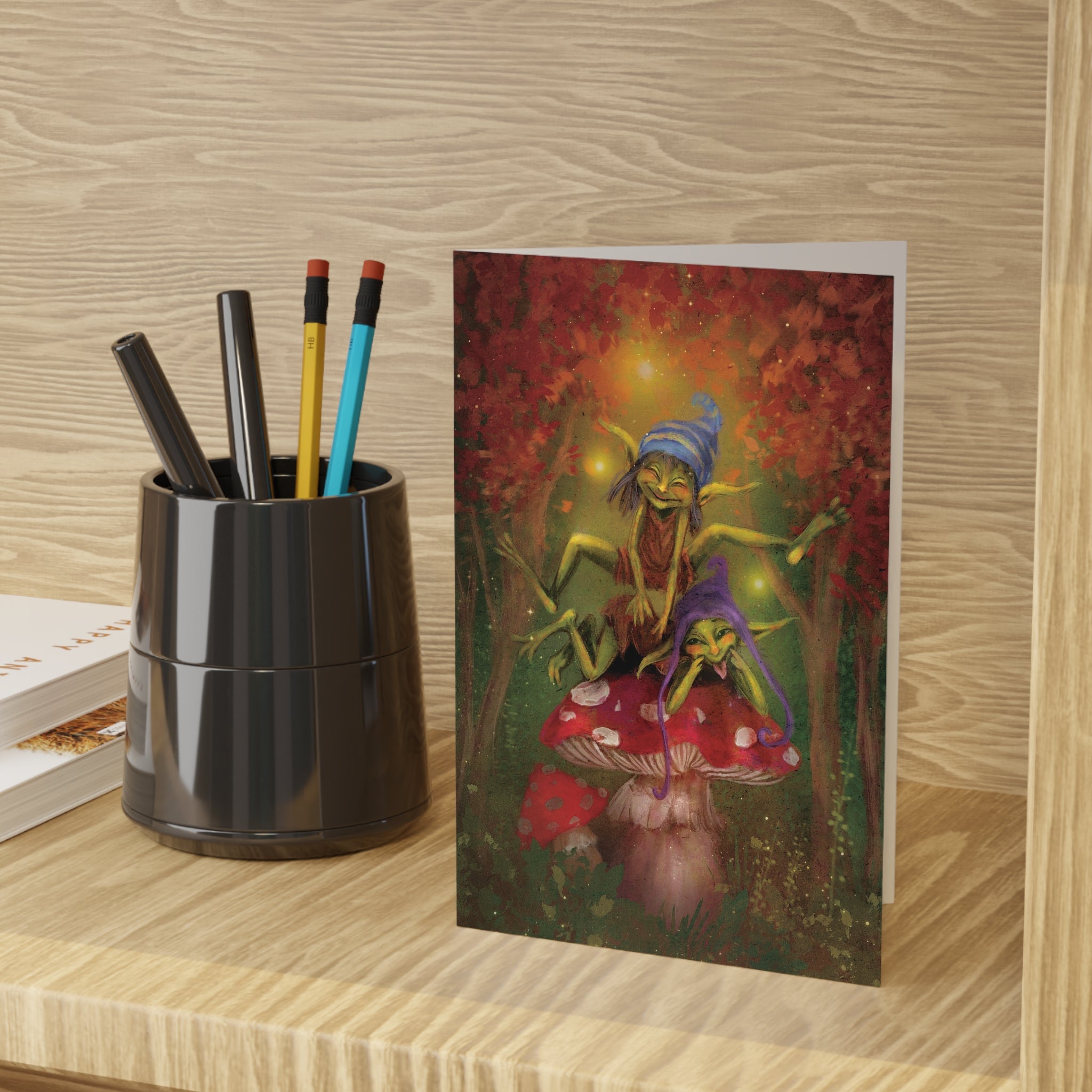 Magical Fairy Forest Greeting Cards, Set of 5 (1), the Goblin Show