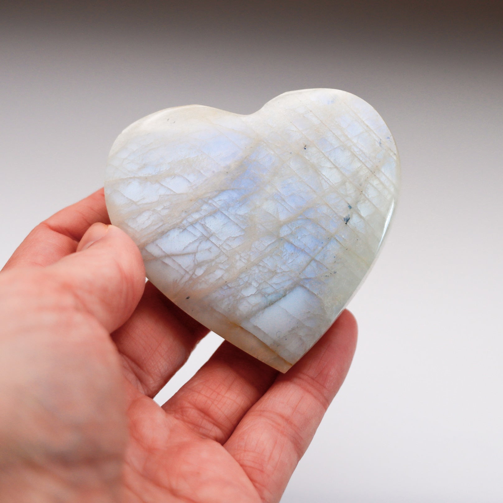 Rainbow Moonstone Hearts ♡