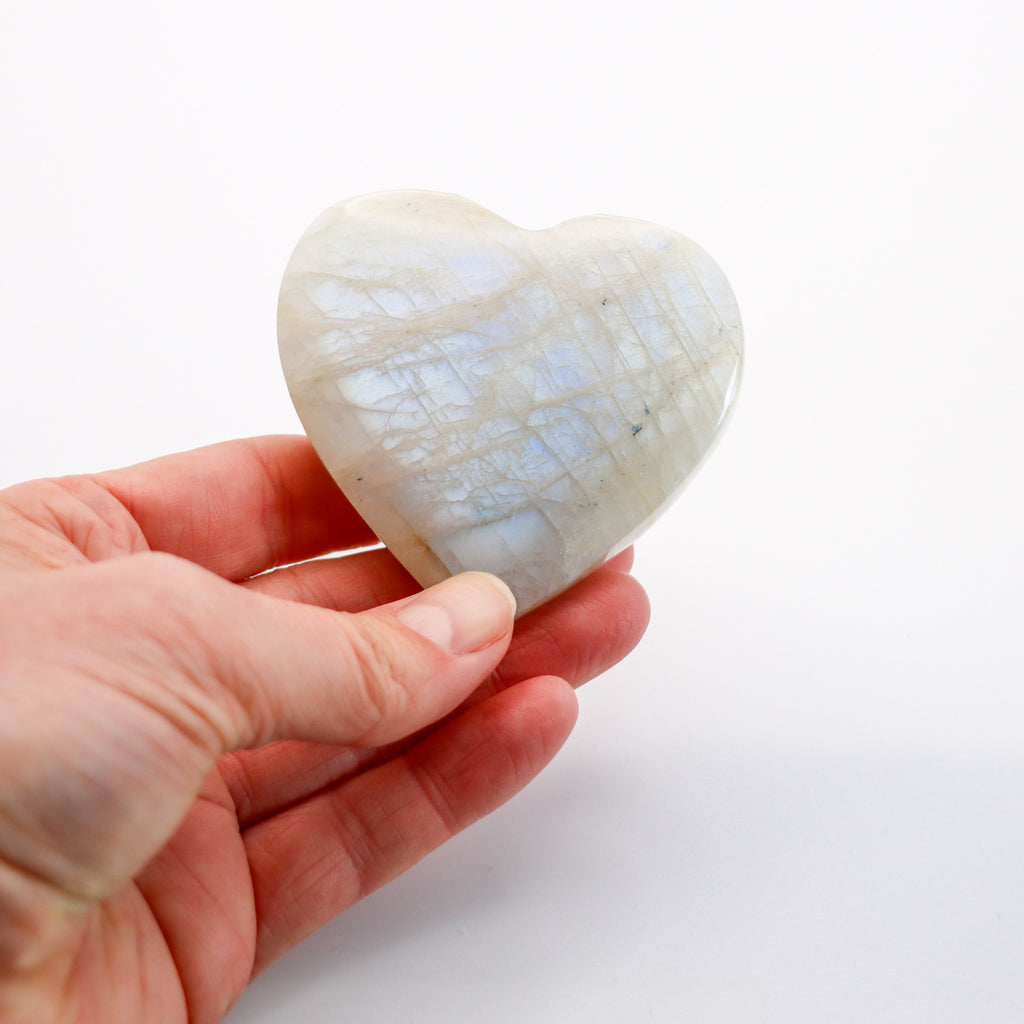 Rainbow Moonstone Hearts ♡
