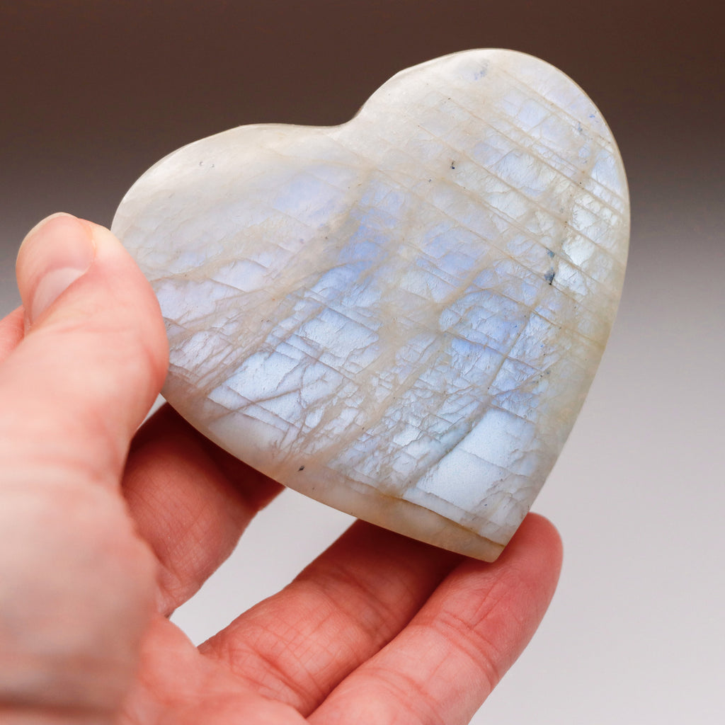 Rainbow Moonstone Hearts ♡