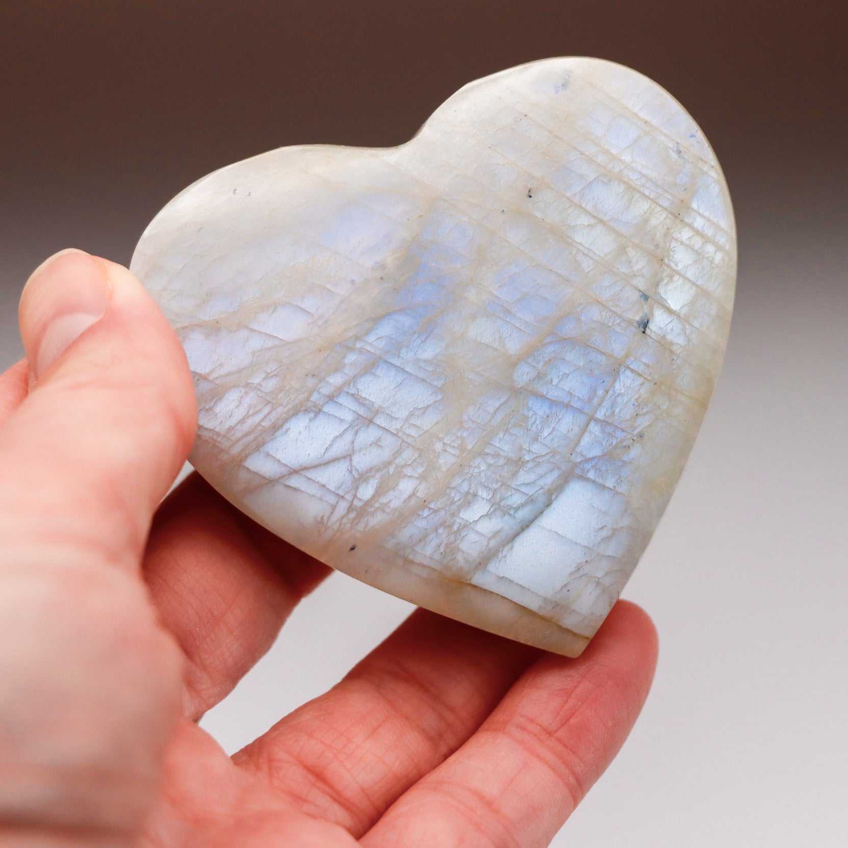 Rainbow Moonstone Hearts ♡