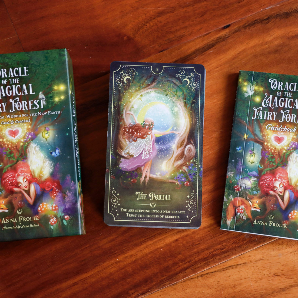 Oracle of the Magical Fairy Forest (Box, Guidebook + First Card, the Portal)