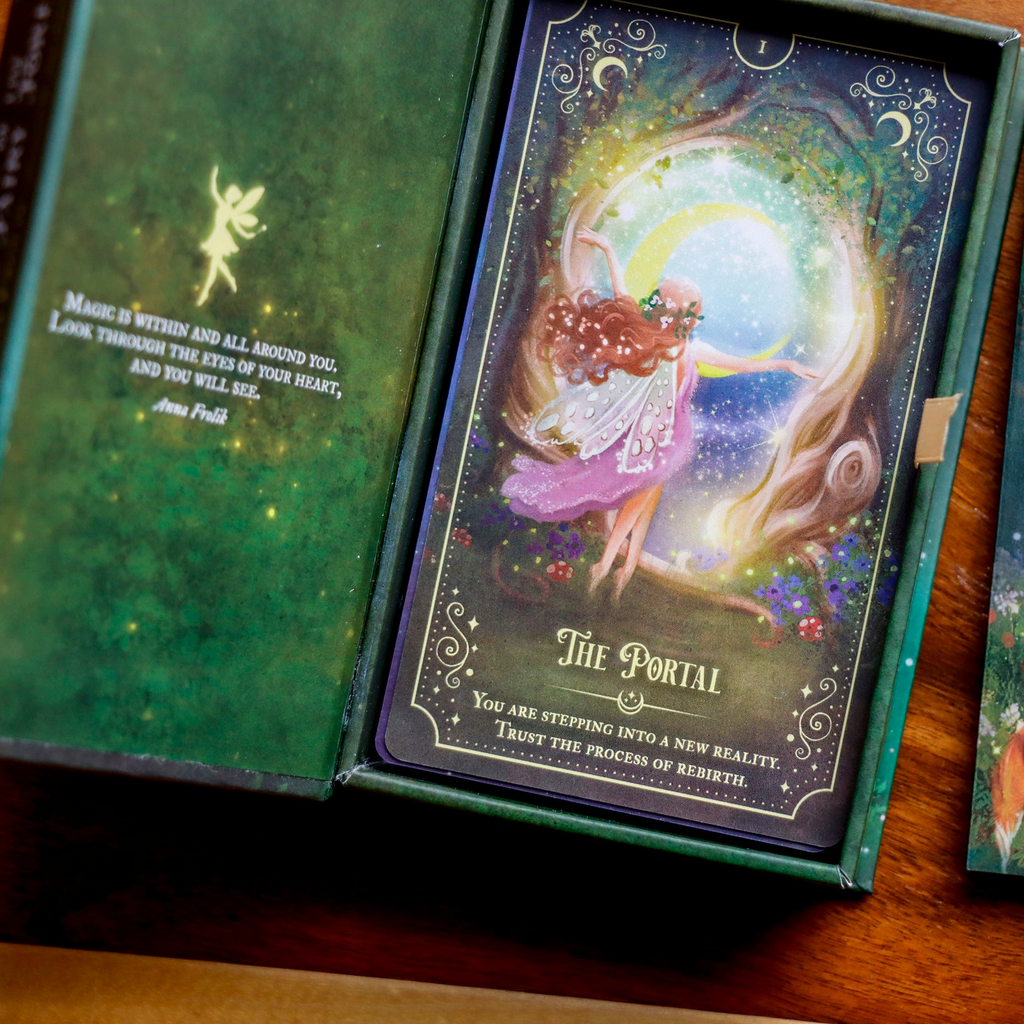 Oracle of the Magical Fairy Forest, Open Box with Card #1, the Portal