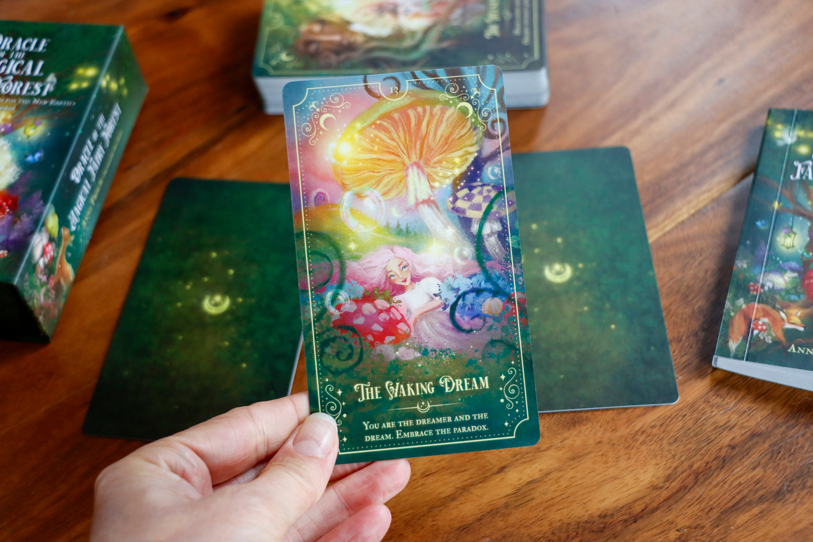 Oracle of the Magical Fairy Forest, Card #13, the Waking Dream