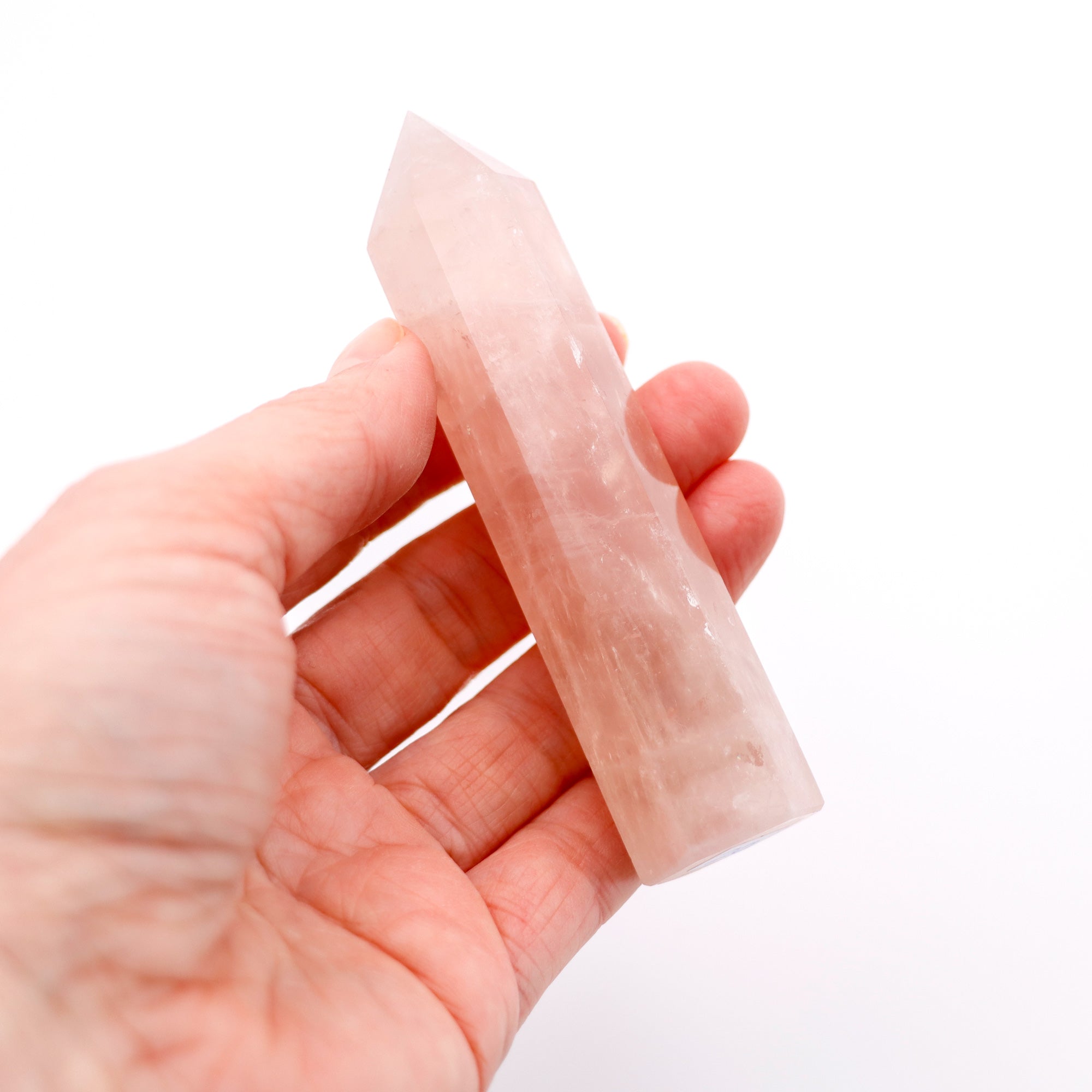Rose Quartz Tower / Point (Large)