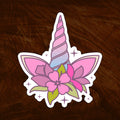Magical Unicorn Horn Sticker