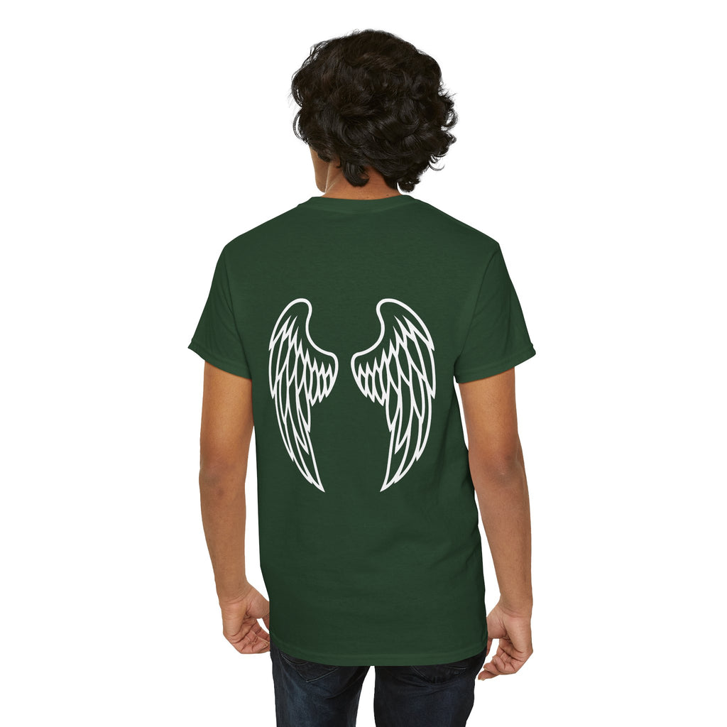 Angel Wings T-Shirt for Men and Women, Green