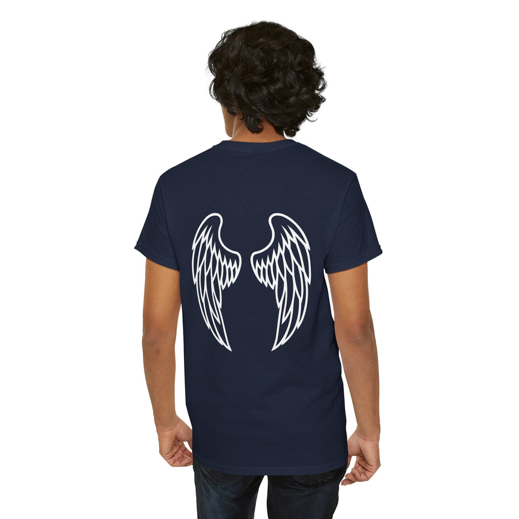 Angel Wings T-Shirt for Men and Women, Navy
